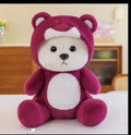 Hoodie Teddy Bear Cute Stuffed Animal Soft Toy